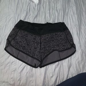 Lululemon speed shorts